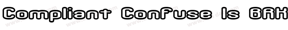 Compliant Confuse 1s BRK1 (4)字体转换